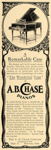 1906 Ad A.B. Chase Pianos Shearton Grand Norwalk Ohio - ORIGINAL ADVERTISING CL4