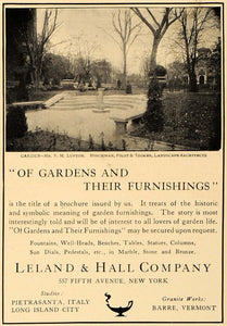 1907 Ad Leland Hall F.M. Lupton Hinchman Pilot Tooker - ORIGINAL ADVERTISING CL4