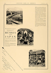 1919 Ad Doubleday Page Illustrated Booklet Russia Japan - ORIGINAL CL4