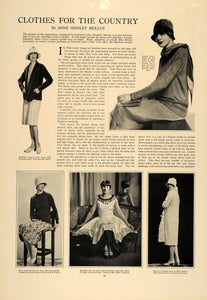 1927 Article Clothes Flower Molloy Compton Lord Taylor - ORIGINAL CL9