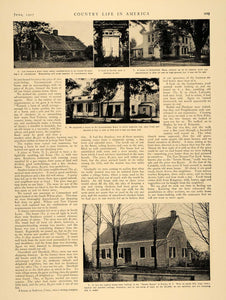 1907 Article Historic Country House Hunting Architecture Real Estate Realty CLA1