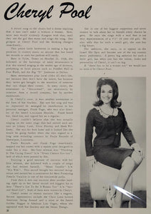 1968 Print Article Cheryl Pool Country Music Singer - ORIGINAL CML