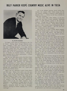 1968 Article Billy Parker OK Country Music Singer Decca - ORIGINAL CML