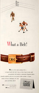 1950 Ad Swank Products Belts Jewelry Wallets Attleboro Massachusetts COLL3