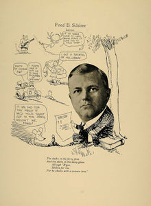 1923 Print Fred B. Silsbee Chicago Lawyer Attorney Law - ORIGINAL CP1