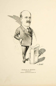 1904 Lithograph Charles M. Hewitt Manufacturing President E. Bert Smith Art CPC1