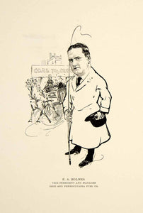 1904 Lithograph F.A. Holmes Ohio Pennsylvania Fuel Company Vice President CPC1