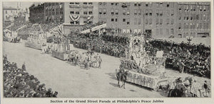 1899 Print Parade Peace Jubilee Philadelphia Oct. 1898 Pennsylvania Victory CUB1