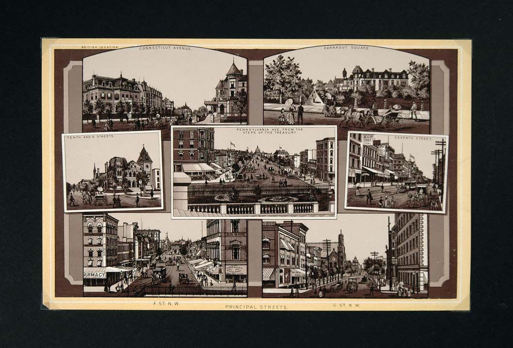 1897 Pennsylvania Avenue Seventh Street Washington D.C. - ORIGINAL DC1