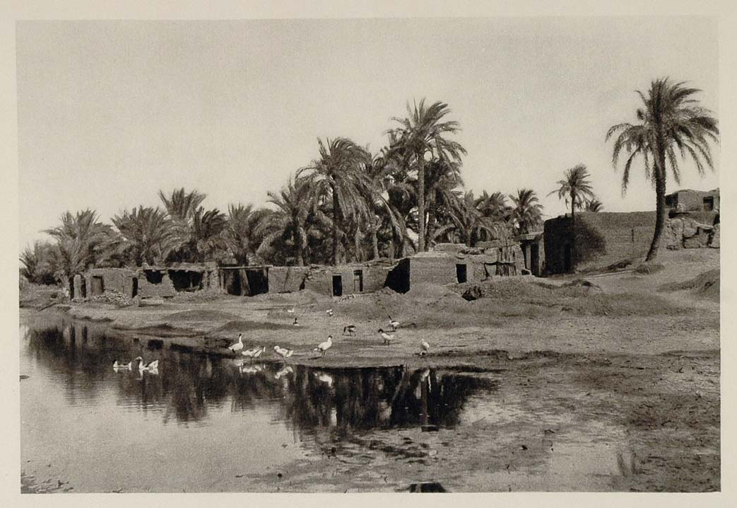 1929 Village El-Agamiyeen Fayum Fayoum Faijum Egypt - ORIGINAL EGYPT