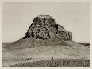 1929 Brick Pyramid Dahshur Ziegelpyramide Egypt Ricke - ORIGINAL EGYPT