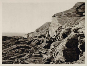 1929 Rock Quarry Cava Arabian Desert El-Maasara Egypt - ORIGINAL EGYPT