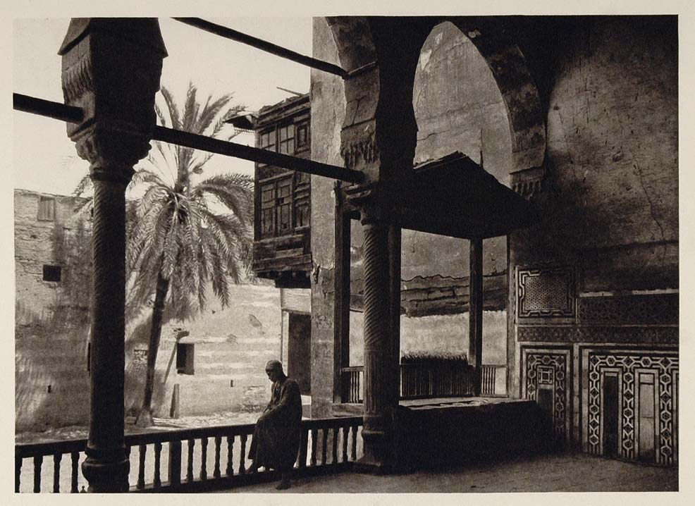 1929 Summer Hall Radwan Bey Kairo Caire Cairo Egypt - ORIGINAL EGYPT ...