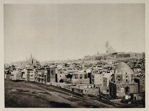 1929 City View Southern Cairo Kairo Caire Egypt NICE! - ORIGINAL EGYPT