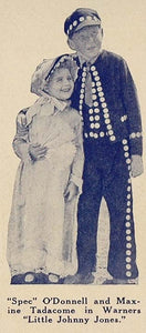 1923 Print Spec O'Donnell Maxine Tadacome Child Actors ORIGINAL HISTORIC EH1
