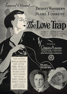 1923 Ad Silent Film Love Trap John Ince Samuel V. Grand - ORIGINAL EH1