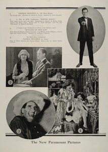 1923 Ad Paramount Pictures Silent Film Salomy Jane RARE - ORIGINAL EH1