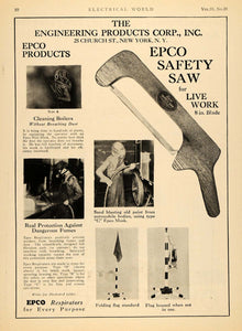 1928 Ad Engineering Products Corp. Epco Safety Saw Tool - ORIGINAL ELC1
