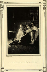 1911 Print Actress Henrietta Crosman Real Thing Play Theater Art Nouveau EM2