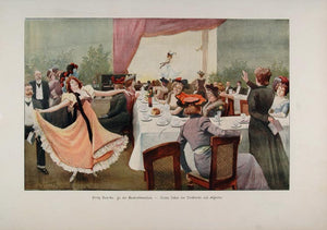1903 Print Actress Dancer Theatre Audition Fritz Gehrke - ORIGINAL