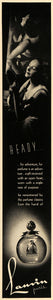 1937 Ad Lanvin Paris Perfume Parfum Bottle Woman Child - ORIGINAL ESQ1
