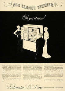 1936 Ad Food Preservation Kelvinator Refrigerator - ORIGINAL ADVERTISING ESQ3