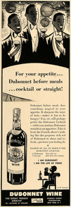 1936 Ad Dubonnet Wine Schenley Alcohol A. M. Cassandre - ORIGINAL ESQ3