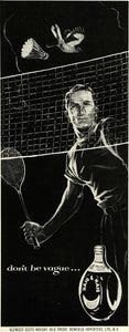1954 Ad Haig Haig Scots Whiskey Badminton Renfield - ORIGINAL ADVERTISING ESQ4