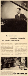 1952 Ad Steinway Louis XV Rudolf Serkin Piano Grand - ORIGINAL ADVERTISING ET2