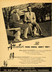 1947 Ad Bob Jones University Christian Music Tennessee - ORIGINAL ET2