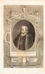 1722 Copper Engraving Hans Kowenzel Teutschen Orden Ritter Teutonic Order EUM4