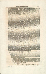 1722 Copper Engraving Portrait Michael Adolph Graff Altheimb Adolf Gra ...