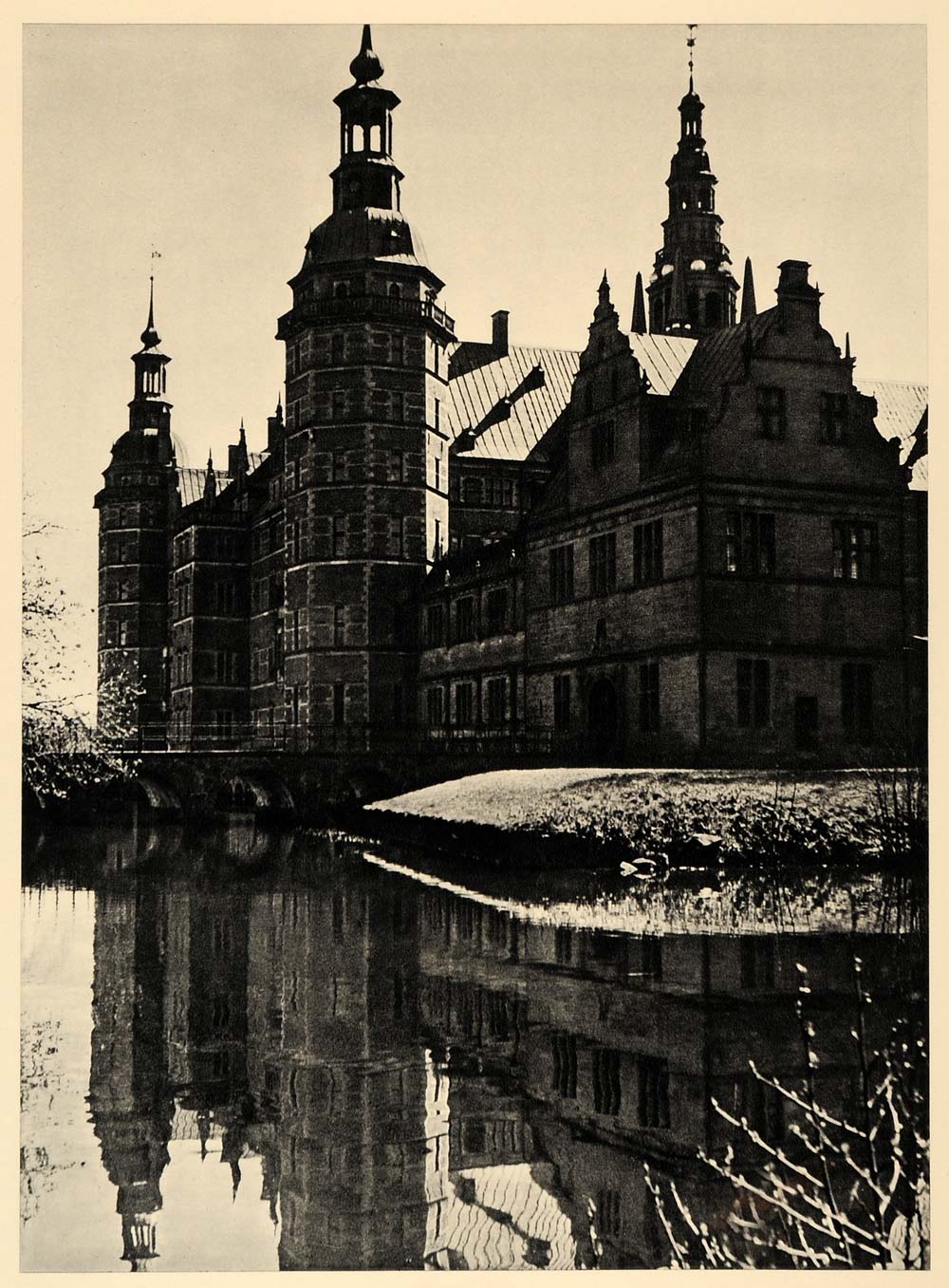 1943 Denmark Frederiksborg Palace Hillerod Christian IV - ORIGINAL EUR1