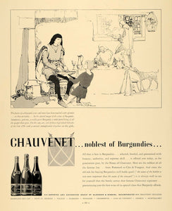 1935 Ad McKesson & Robbins Chauvenet Wine Liqueur Drink - ORIGINAL F3A
