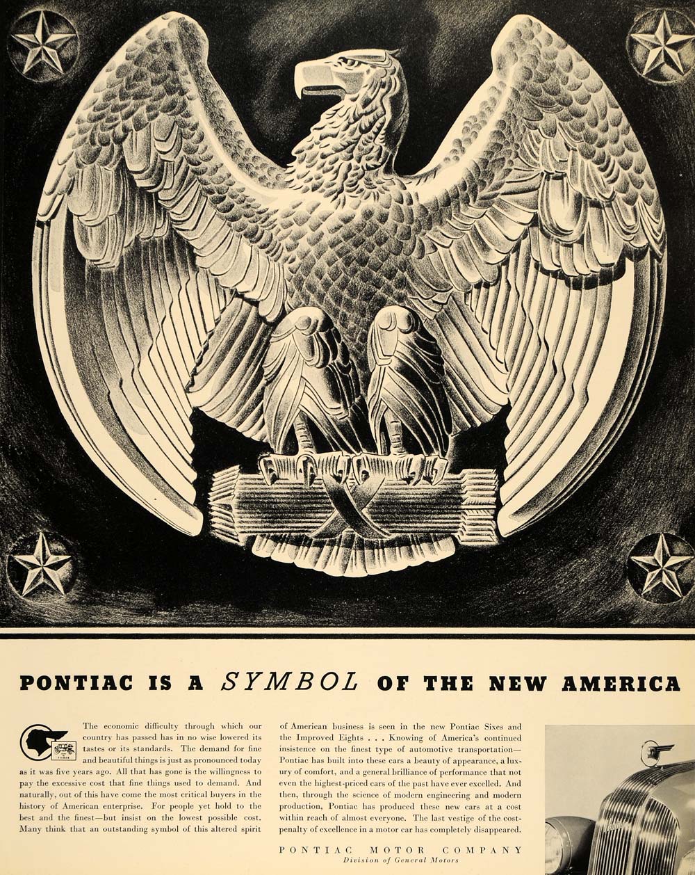 Old Pontiac Symbol