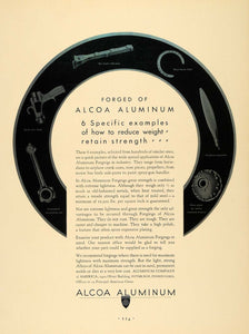 1930 Ad Alcoa Aluminum Alloy Tools 2402 Oliver Building - ORIGINAL F3A