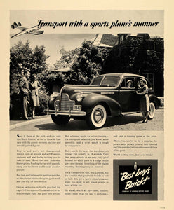 1940 Ad General Motors Buick Automobile Vintage Car - ORIGINAL ADVERTISING F4A