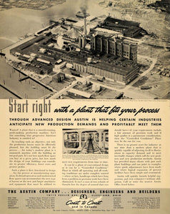 1940 Ad Austin Company Builders Soundview Pulp Company - ORIGINAL F4A