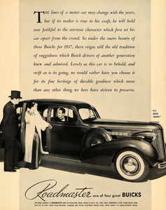 1936 Ad Roadmaster Buick Automobile Car Motor Auto - ORIGINAL ADVERTISING F5A