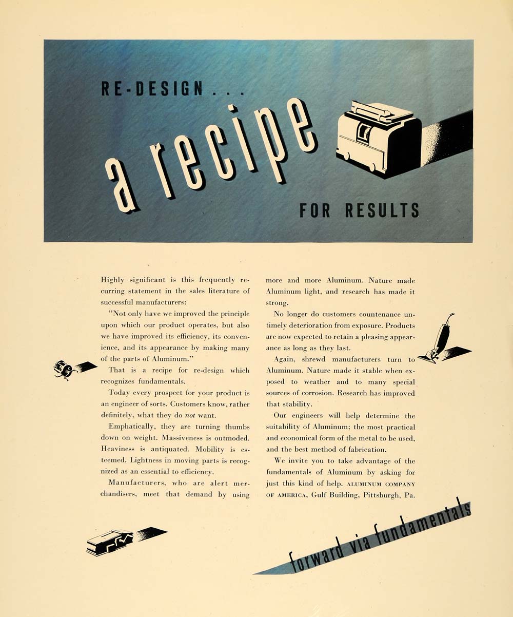 1935 Ad Aluminum American Gulf Building Pittsburgh - ORIGINAL ADVERTISING F6A