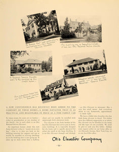 1935 Ad Otis Elevator Personal Service Home - ORIGINAL ADVERTISING F6A