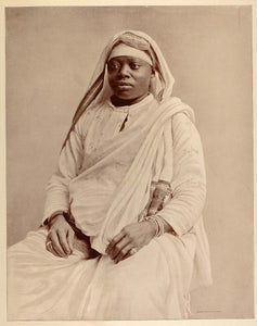 1893 Chicago World's Fair Portrait Sudanese Woman Sudan Costume Dress Historic
