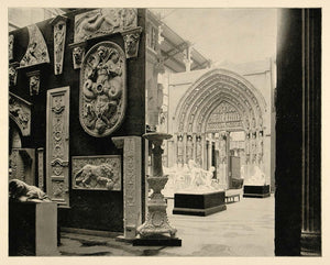 1893 Chicago Worlds Fair Cathedral Bordeaux Trocadero ORIGINAL HISTORIC FAI4
