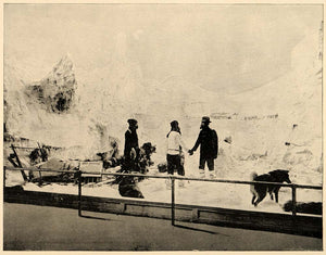 1893 Chicago World's Fair Greely Panorama Exhibit Print ORIGINAL HISTORIC IMAGE