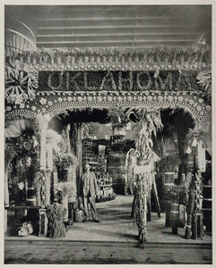 1893 Chicago World's Fair Oklahoma Territory Pavilion ORIGINAL HISTORIC FAIR3