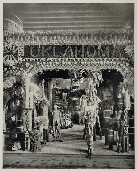 1893 Chicago World's Fair Oklahoma Territory Pavilion ORIGINAL