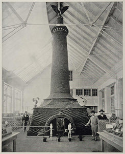 1893 Chicago World's Fair Tower of Oranges California ORIGINAL HISTORIC FAIR3