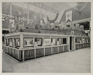 1893 Chicago World's Fair Windsor Castle Model - ORIGINAL HISTORIC IMAGE FAIR3