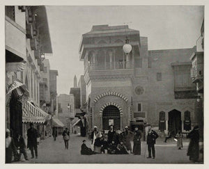 1893 Chicago World's Fair Cairo Street Midway Plaisance ORIGINAL HISTORIC FAIR3