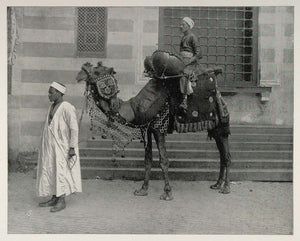 1893 Chicago World's Fair Camel Egyptian Drum Tom Tom ORIGINAL HISTORIC FAIR3